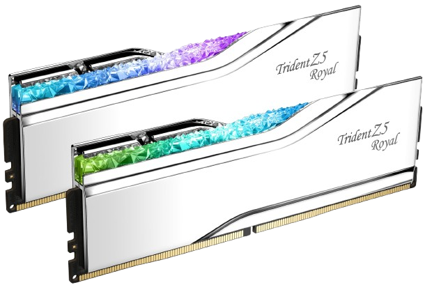 G.SKILL Trident Trident Z5 Royal DDR5-6800 CL34-45-45-108 32GB (2x16GB) Intel XMP - Silver