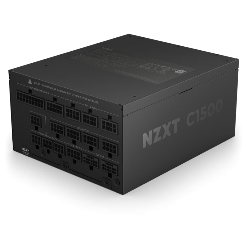 NZXT C1500 - 1500W ATX3.1 (PCIe5.1) ATX modular PSU 80+ Platinum