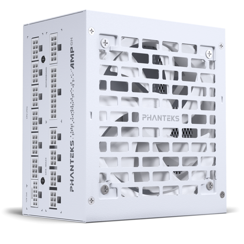 Phanteks AMP GH 850W 80+ Gold, ATX 3.1, PCIe 5.1, Fully Modular PSU, White