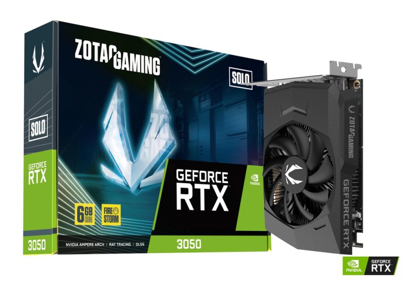 ZOTAC GAMING GeForce RTX 3050 6GB SOLO