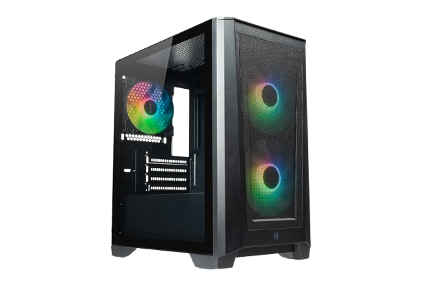 Tecware Edge M2 Omni TG ARGB MATX Case - Black